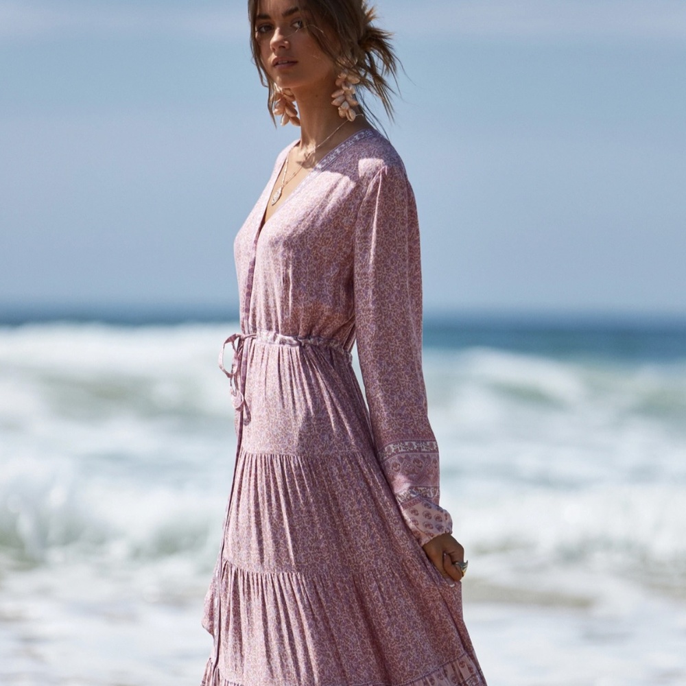 Coven & co bloom gown - pink NWT